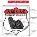Puli! Property is Protected Badge Sign or Sticker-3