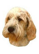 Basset Griffon Full Color Vinyl Sticker