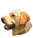 Yellow Labrador Full Color Vinyl Sticker